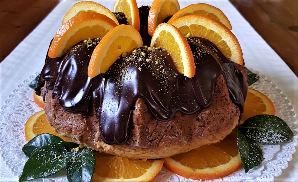 CAKE ALLA RICOTTA D'ARANCIA